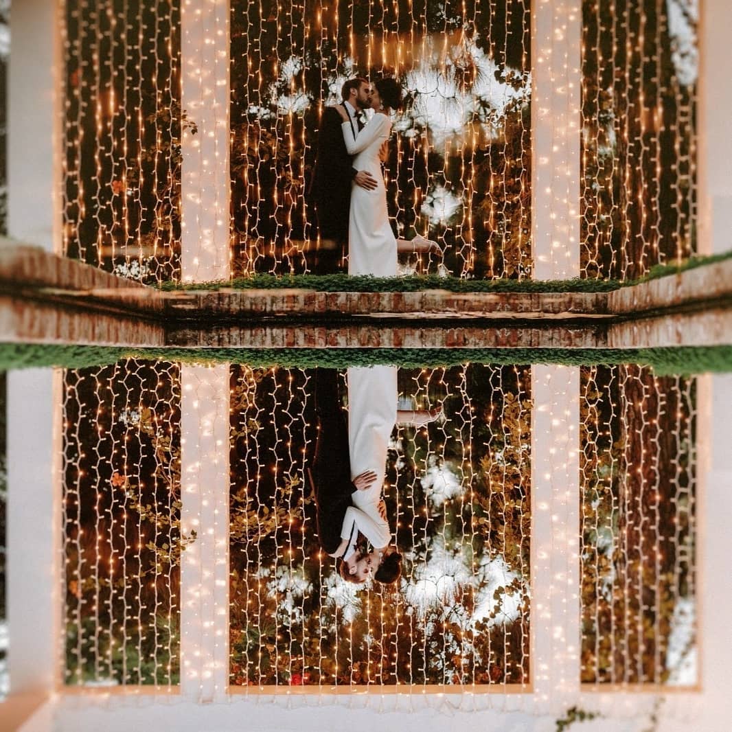 iluminación para bodas