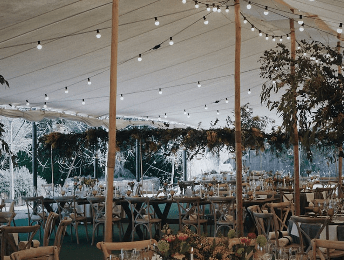 Banquete de boda en finca elegante en Murcia
