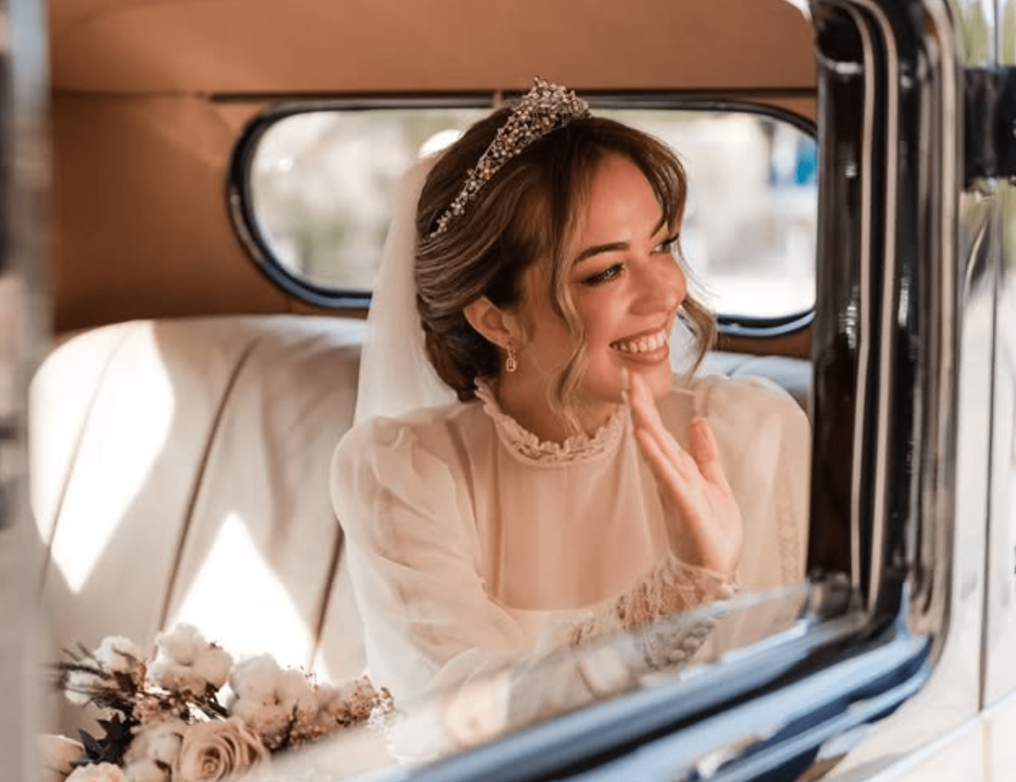 Novia en boda elegantes finca Siempre Verde