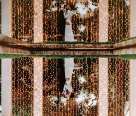 iluminación para bodas