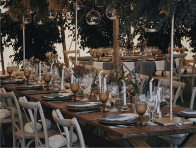 Montaje de Mesas para Bodas con un Toque Exclusivo
