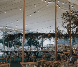 Banquete de boda en finca elegante en Murcia